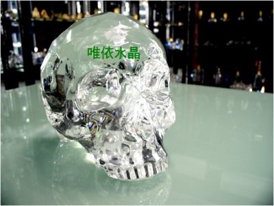 水晶骷髏頭擺件 sj-006
