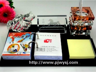 水晶臺歷辦公用品 sj-007